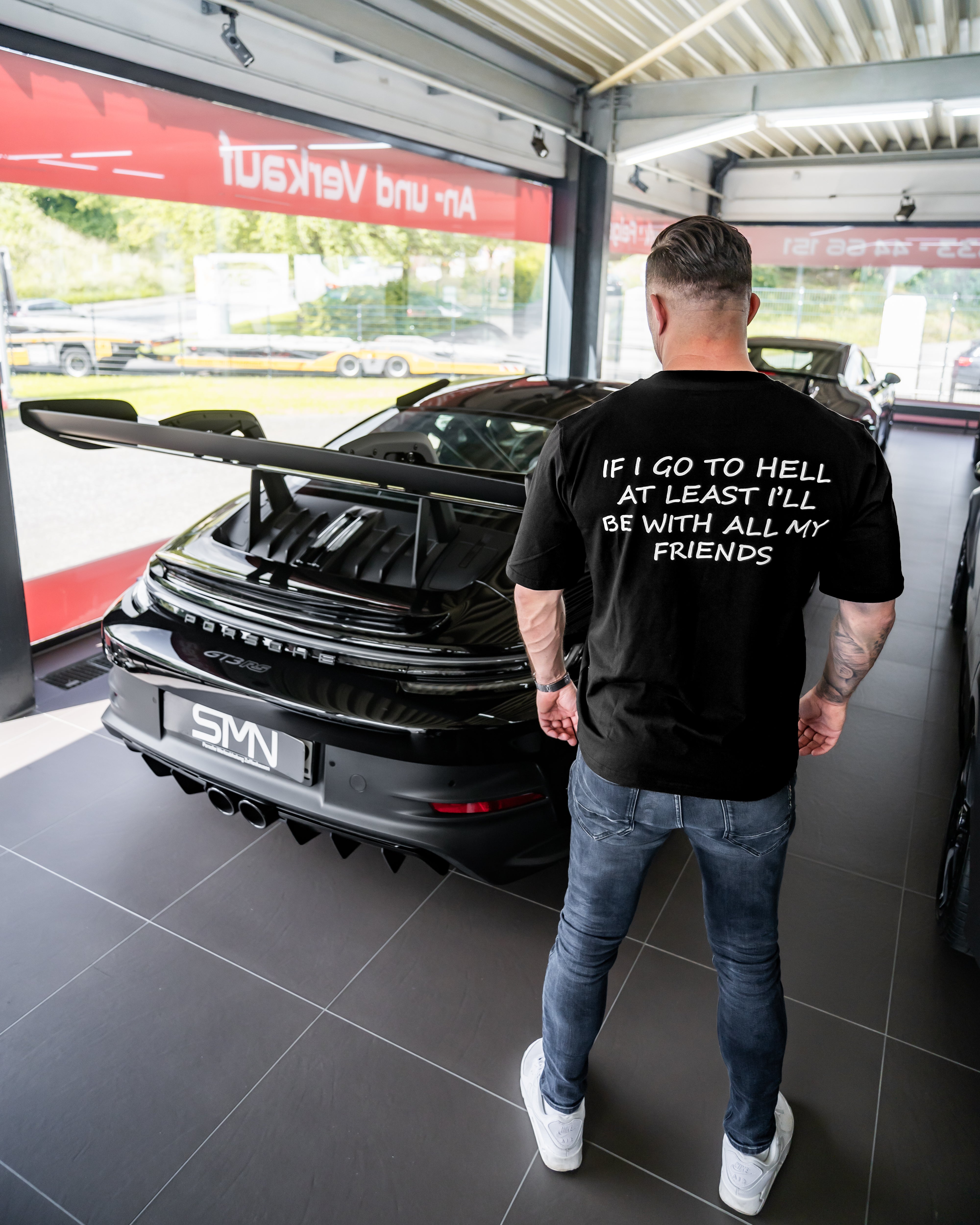 SMN "Friends in HELL" Oversized T-Shirt LIMITIERT