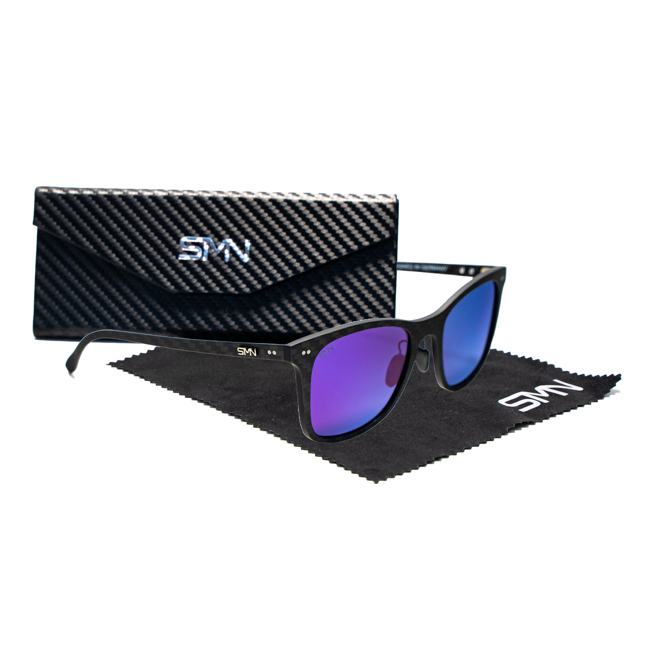 SMN FULL CARBON Sonnenbrille Big Purp 2.0