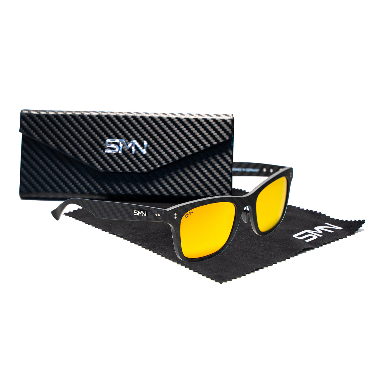 SMN FULL CARBON Sonnenbrille DXB Red