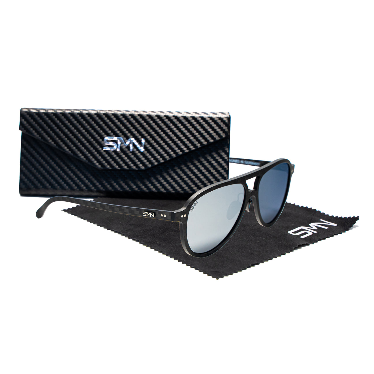 SMN FULL CARBON Sonnenbrille Maverick Silver