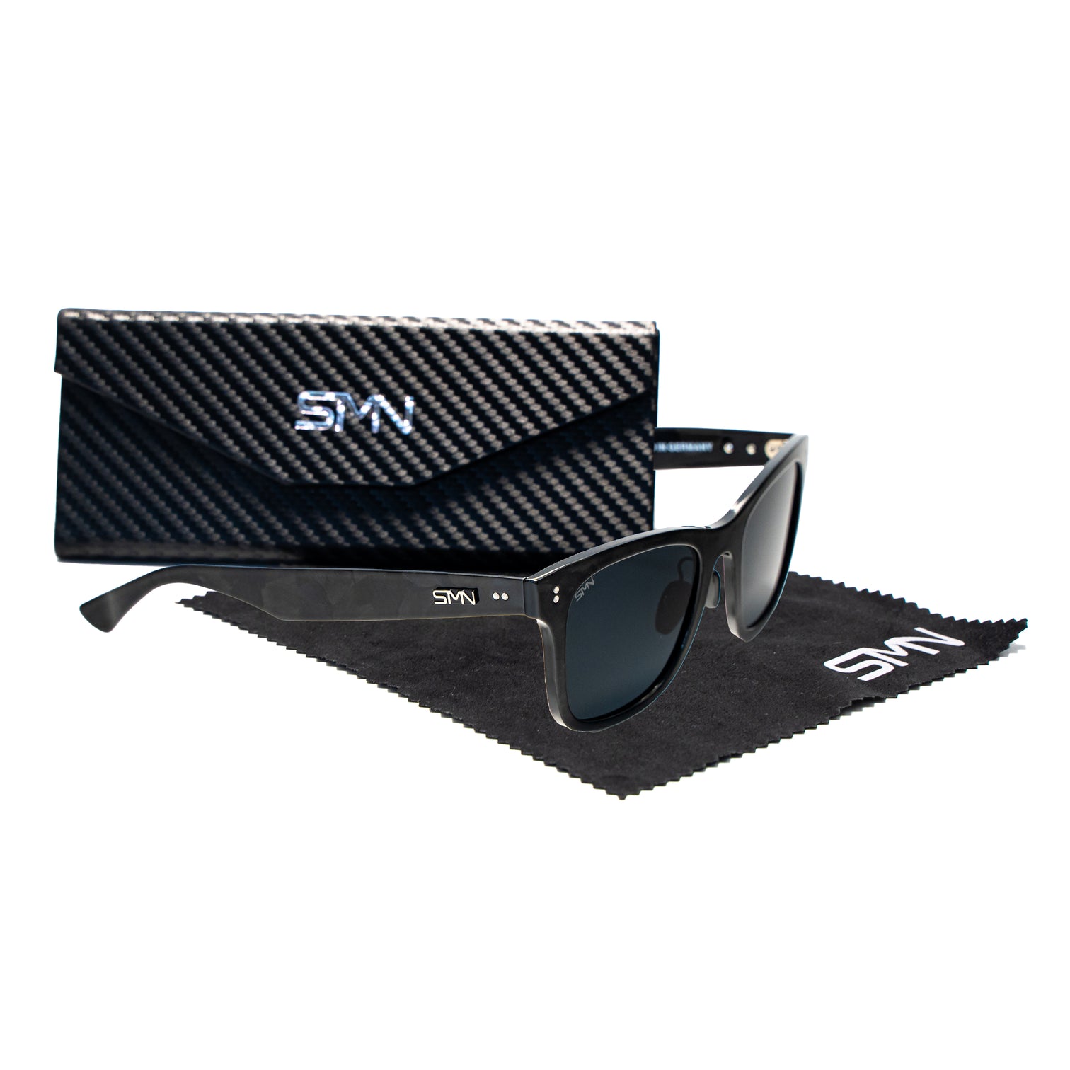 SMN FULL CARBON Sonnenbrille DXB Forged Black